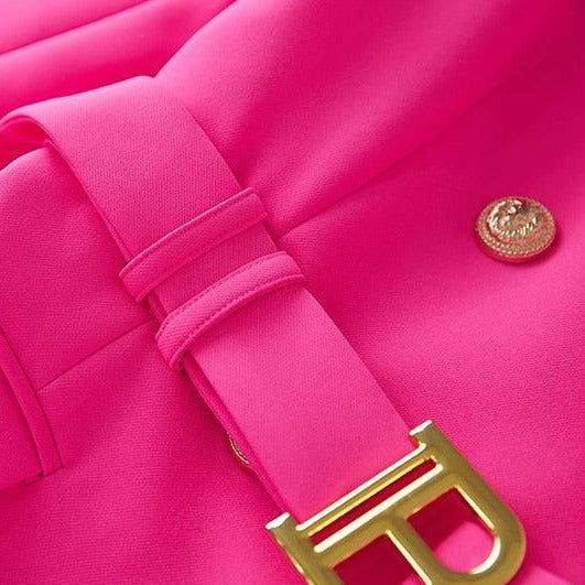 Vestido Blazer Pink - Sua Boutique
