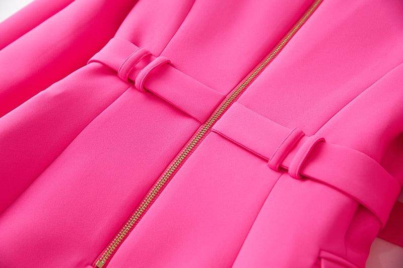 Vestido Blazer Pink - Sua Boutique