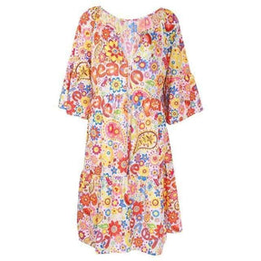 Vestido Boho Estampado - Sua Boutique