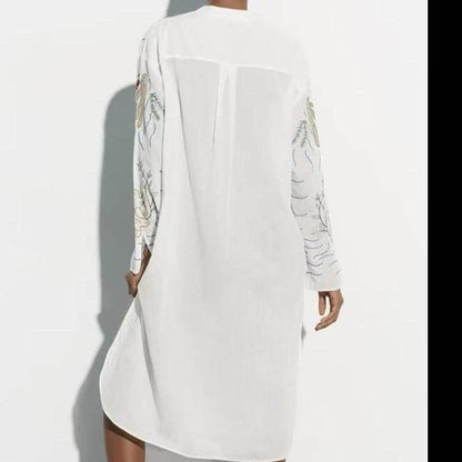 Vestido Camisa Long Mafe - Sua Boutique
