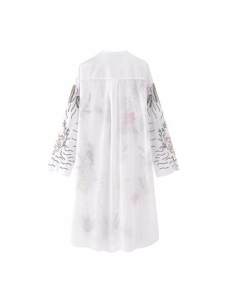 Vestido Camisa Long Mafe - Sua Boutique