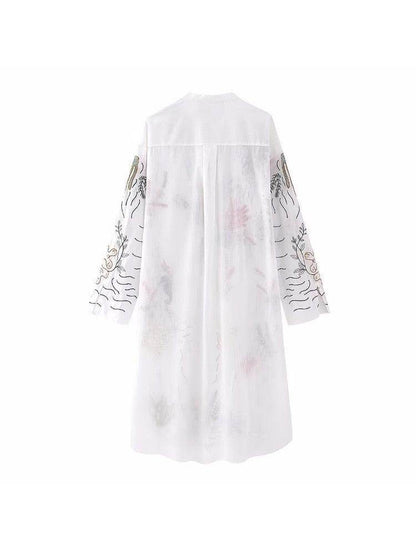 Vestido Camisa Long Mafe - Sua Boutique