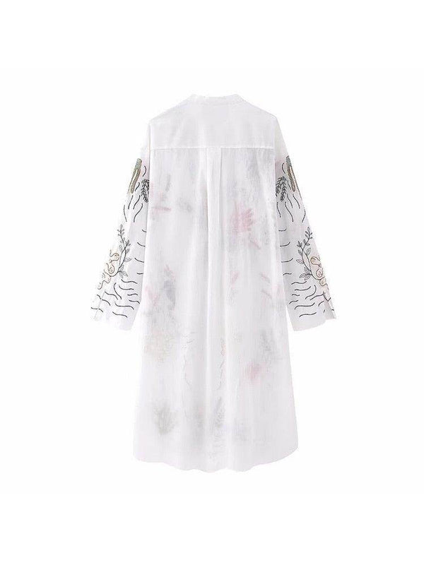 Vestido Camisa Long Mafe - Sua Boutique