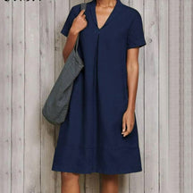 Vestido Casual Jasmine use o cupom PRIMEIRACOMPRA e garanta 12%OFF