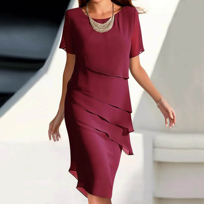 Vestido Chiffon Nátalia - Sua Boutique