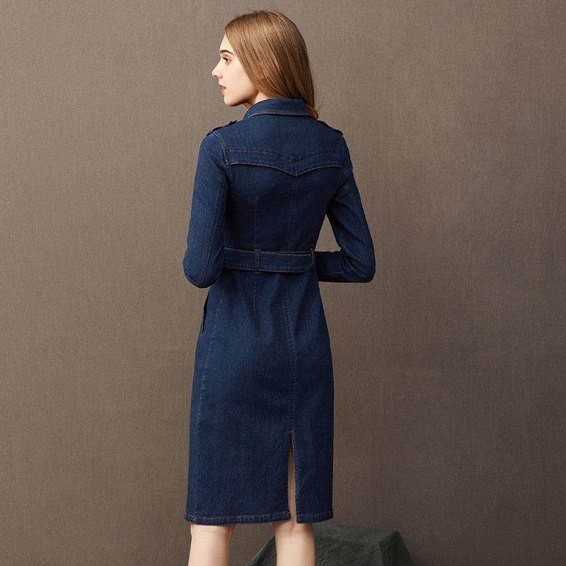 Vestido Denin Esther - Sua Boutique