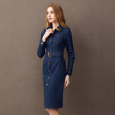Vestido Denin Esther use o cupom PRIMEIRACOMPRA e garanta 12%OFF