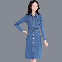 Vestido Denin Esther use o cupom PRIMEIRACOMPRA e garanta 12%OFF