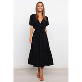 Vestido Elegance Cris use o cupom PRIMEIRACOMPRA e garanta 12%OFF