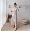 Vestido Elegance Marine - Sua Boutique