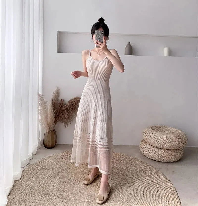 Vestido Elegance Marine use o cupom PRIMEIRACOMPRA e garanta 12%OFF