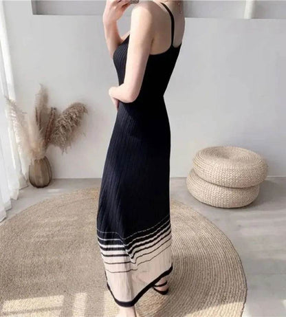 Vestido Elegance Marine - Sua Boutique
