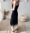 Vestido Elegance Marine - Sua Boutique