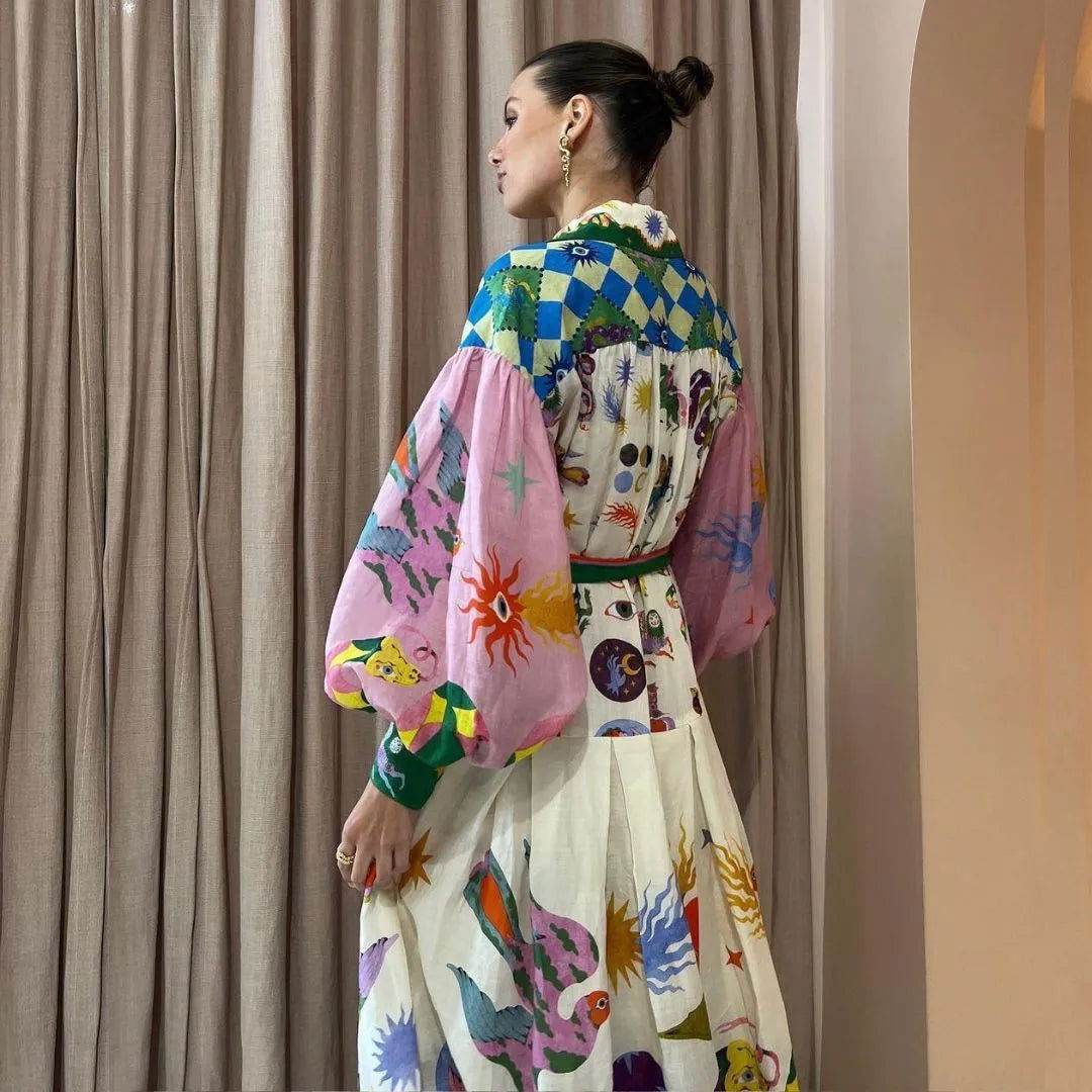 Vestido Estampada Randall - Sua Boutique