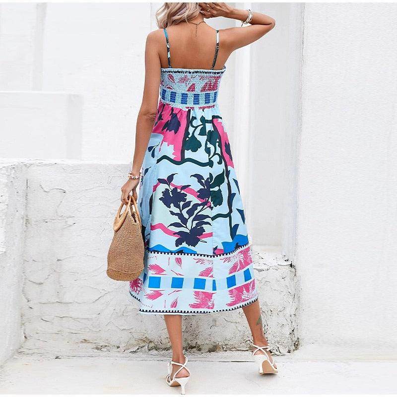 Vestido Estampado Ericka - Sua Boutique