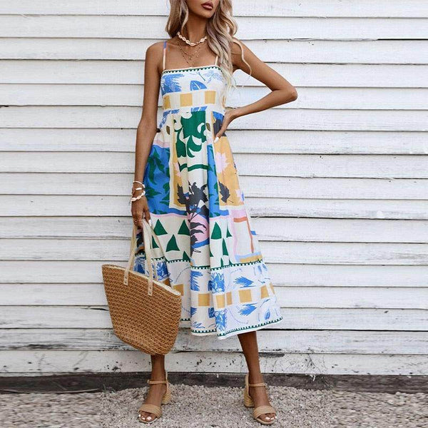 Vestido Estampado Ericka - Sua Boutique