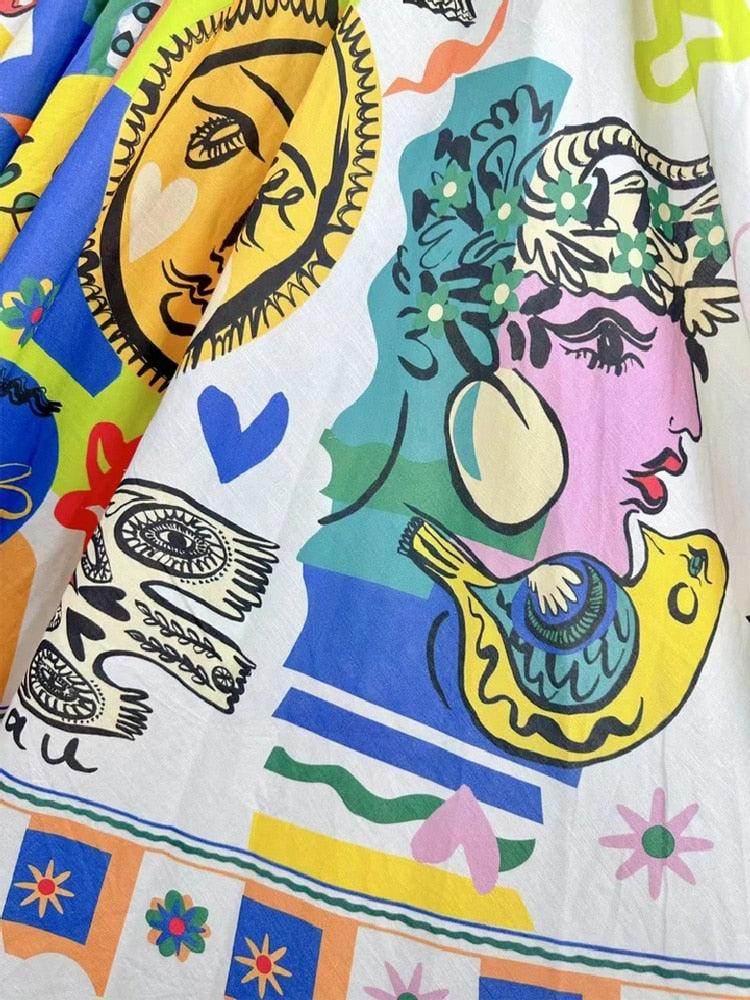 Vestido Estampado Ericka - Sua Boutique