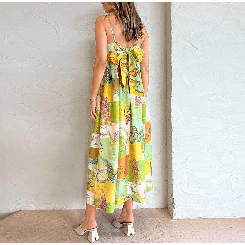 Vestido Estampado Ericka - Sua Boutique