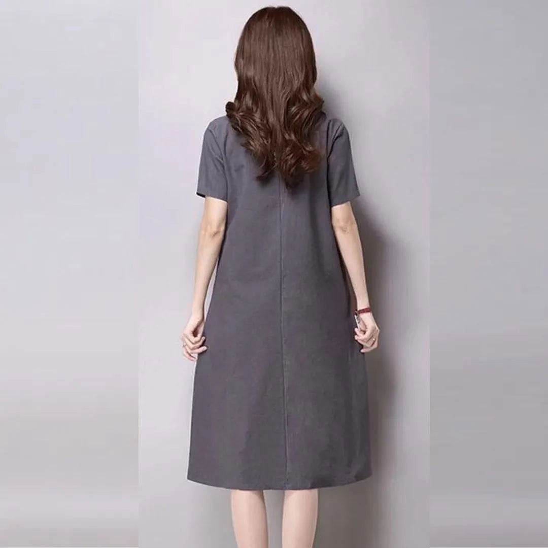 Vestido Étnico Midi - Sua Boutique