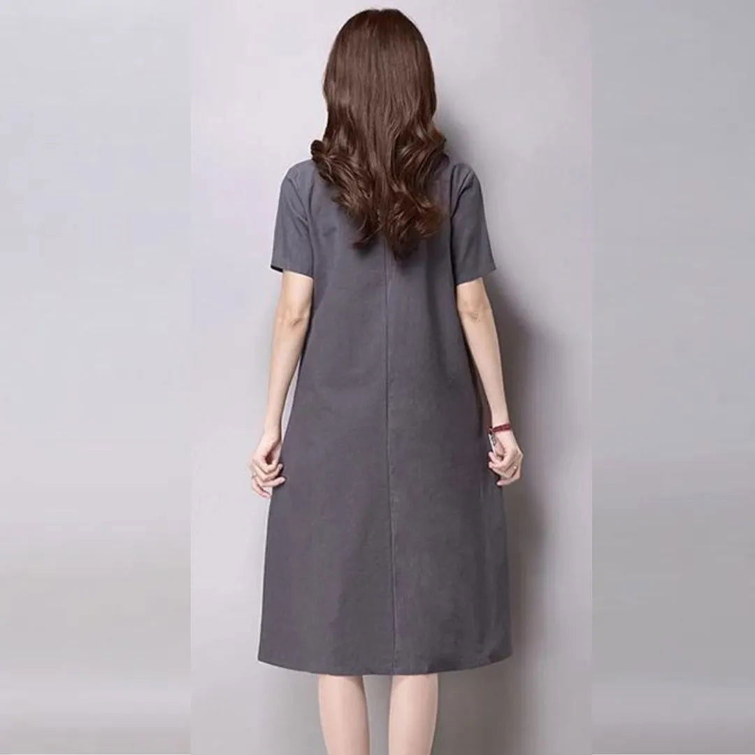 Vestido Étnico Midi use o cupom PRIMEIRACOMPRA e garanta 12%OFF
