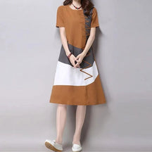 Vestido Étnico Midi use o cupom PRIMEIRACOMPRA e garanta 12%OFF