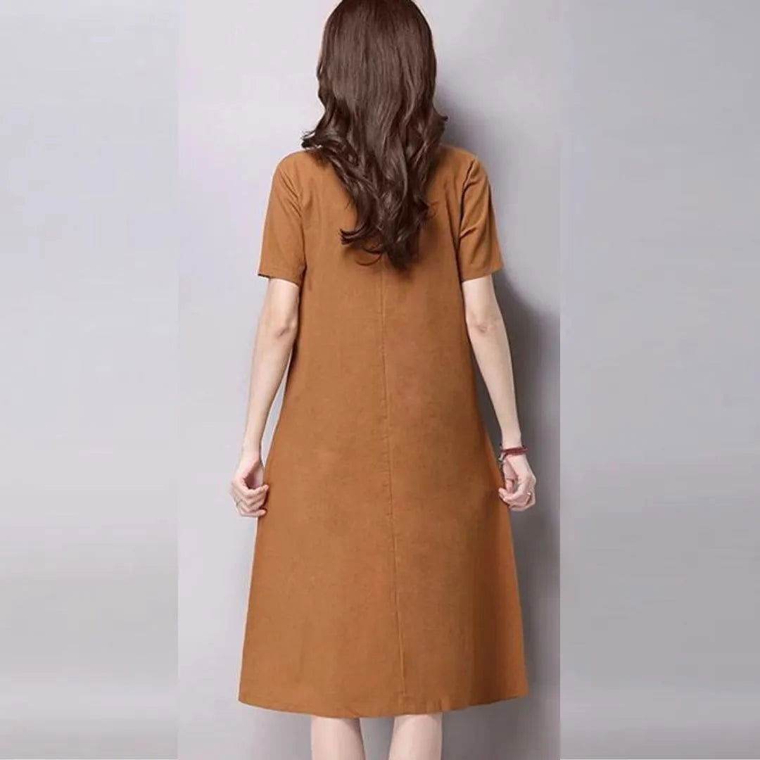 Vestido Étnico Midi - Sua Boutique