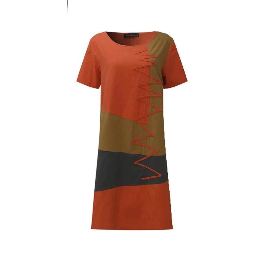 Vestido Étnico Midi - Sua Boutique