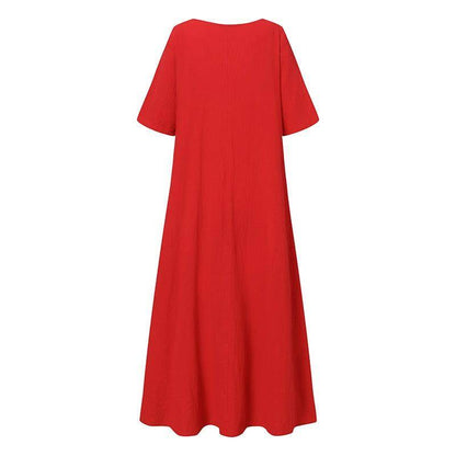 Vestido Étnico Tricolor - Sua Boutique