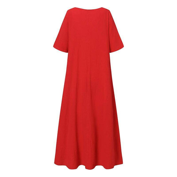 Vestido Étnico Tricolor - Sua Boutique