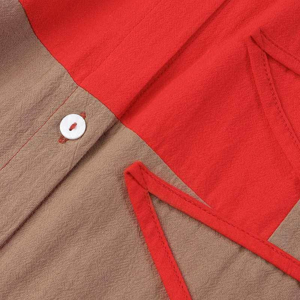 Vestido Étnico Tricolor - Sua Boutique