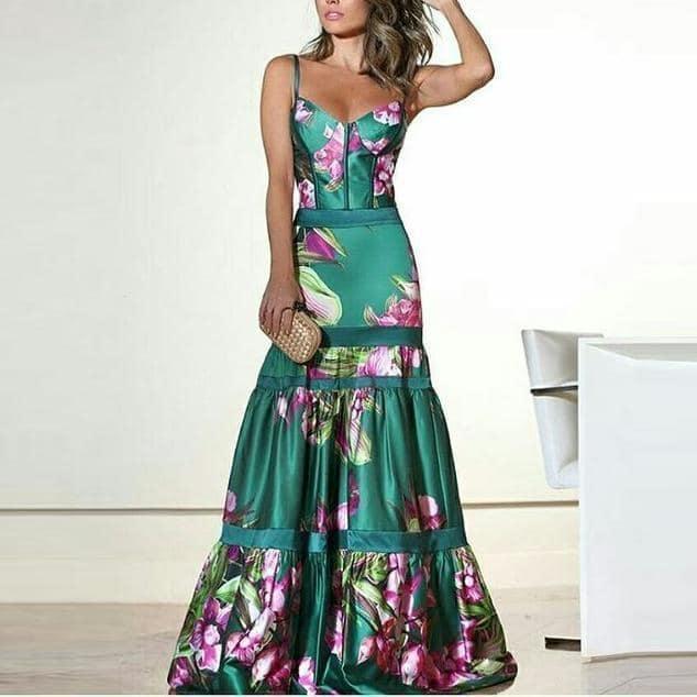 Vestido Flower Summer use o cupom PRIMEIRACOMPRA e garanta 12%OFF