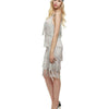 Vestido Franja Chique de Alça - Sua Boutique