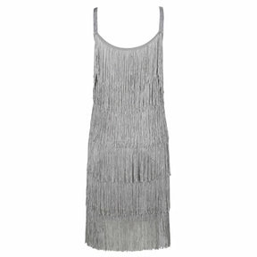 Vestido Franja Chique de Alça use o cupom PRIMEIRACOMPRA e garanta 12%OFF
