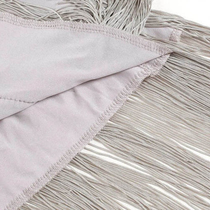 Vestido Franja Chique de Alça - Sua Boutique