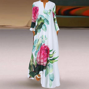 Vestido Garden Flower use o cupom PRIMEIRACOMPRA e garanta 12%OFF