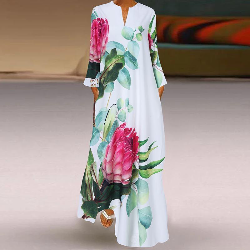 Vestido Garden Flower use o cupom PRIMEIRACOMPRA e garanta 12%OFF
