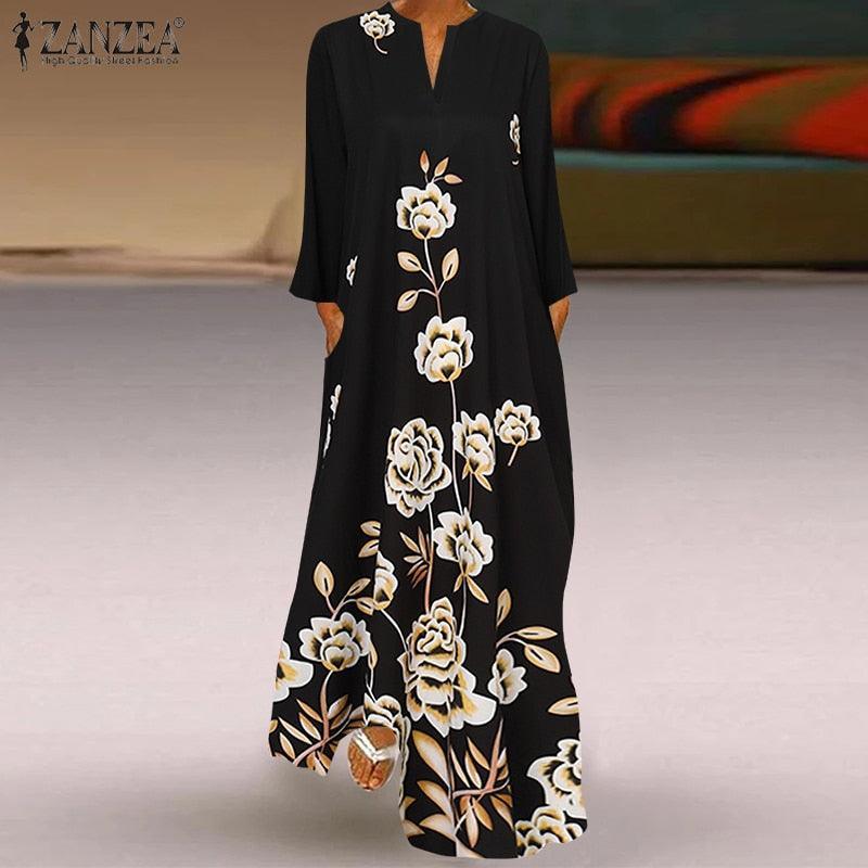 Vestido Garden Flower use o cupom PRIMEIRACOMPRA e garanta 12%OFF