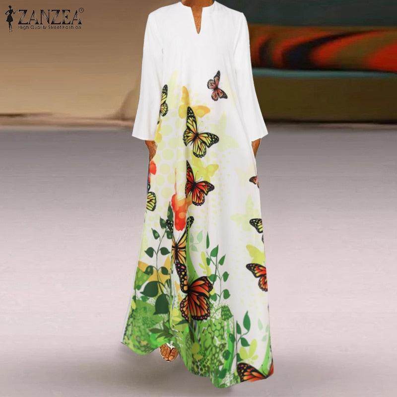 Vestido Garden Flower - Sua Boutique