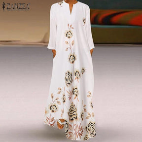Vestido Garden Flower use o cupom PRIMEIRACOMPRA e garanta 12%OFF