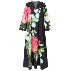 Vestido Garden Flower use o cupom PRIMEIRACOMPRA e garanta 12%OFF