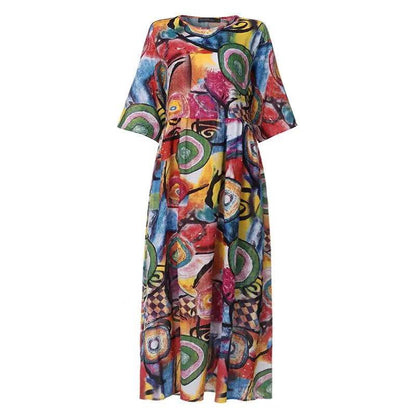 Vestido Happy Soul Meia Manga - Sua Boutique