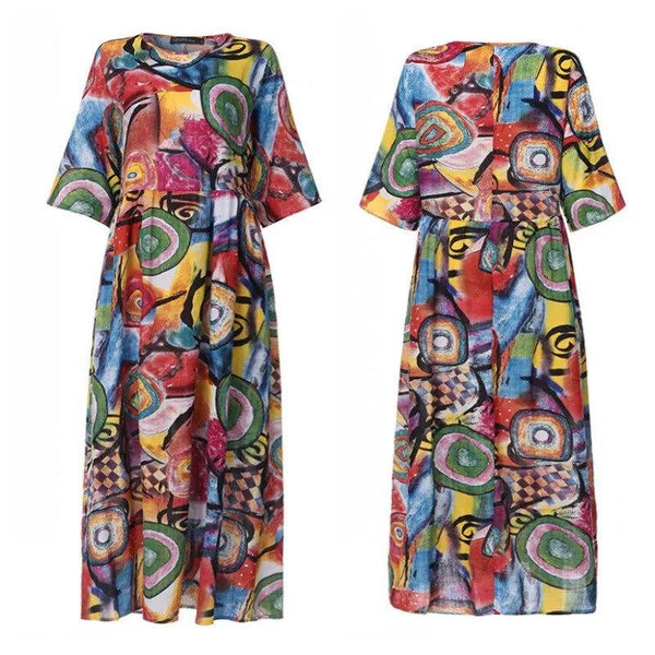 Vestido Happy Soul Meia Manga - Sua Boutique