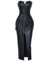 Vestido Lexa Couro - Sua Boutique