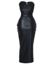 Vestido Lexa Couro - Sua Boutique