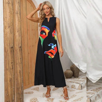 Vestido Long Face - Sua Boutique