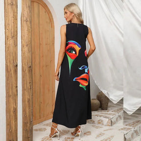 Vestido Long Face use o cupom PRIMEIRACOMPRA e garanta 12%OFF
