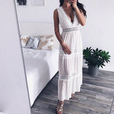 Vestido Longo Elegance use o cupom PRIMEIRACOMPRA e garanta 12%OFF