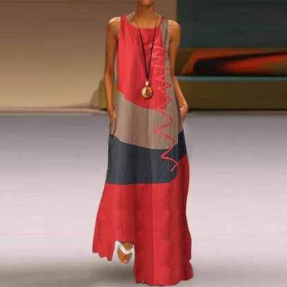 Vestido Longo Étnico - Sua Boutique