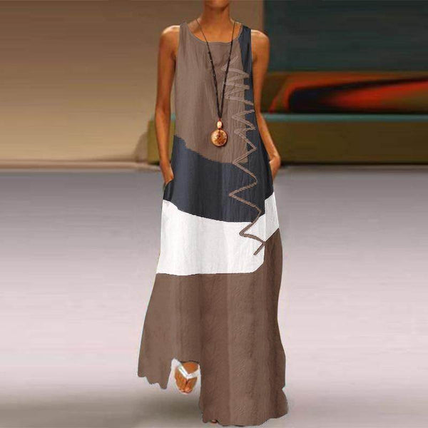 Vestido Longo Étnico - Sua Boutique