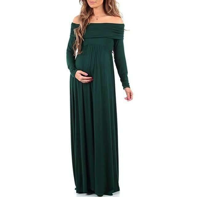 Vestido Longo Gestante use o cupom PRIMEIRACOMPRA e garanta 12%OFF